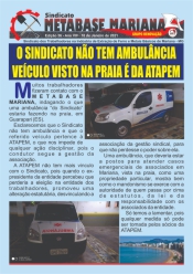 Capa da Edição Jr Ano08 Ed36 de 2021