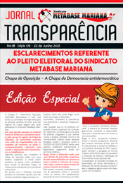 Capa da Edição Jr AnoVIII Ed009 de 2021
