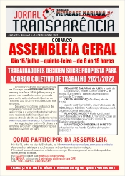 Capa da Edição Jr AnoVIII Ed016 de 2021