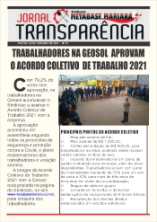 Capa da Edição Jr AnoVIII Ed039 de 2021