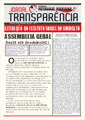Capa da Edição Jr AnoVIII Ed041 de 2021