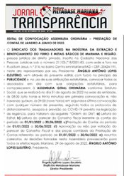 Capa da Edição Jr AnoIX Ed111 de 2022