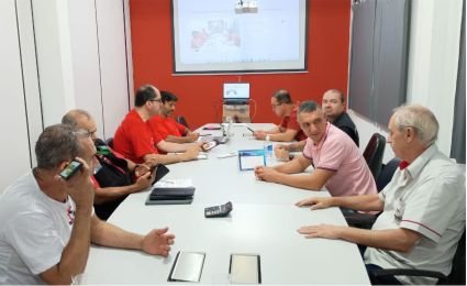 reunião negociações