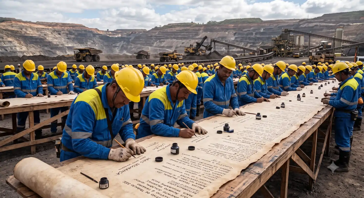 TRABALHADORES COMEÇAM A CONSTRUIR A PAUTA DE REIVINDICAÇÕES PARA NEGOCIAÇÕES COM A SAMARCO